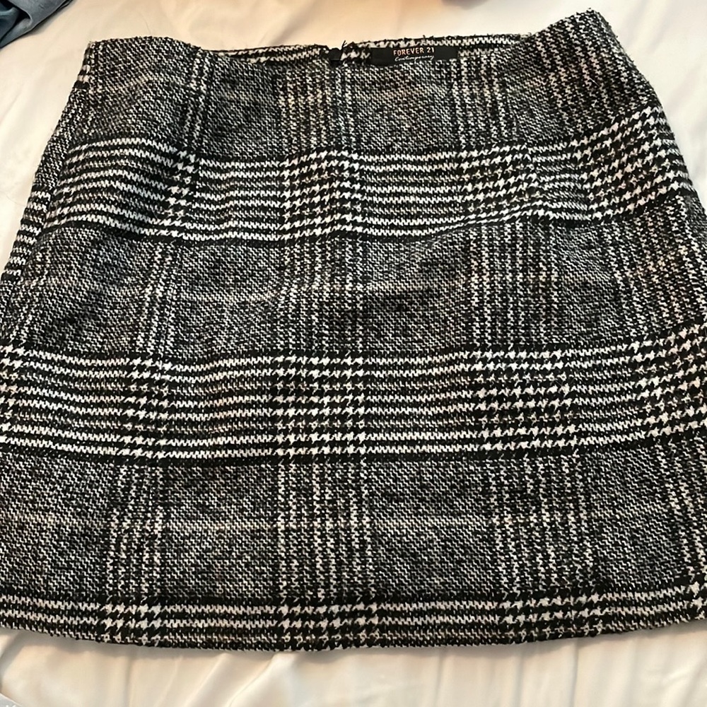forever 21 plaid skirt